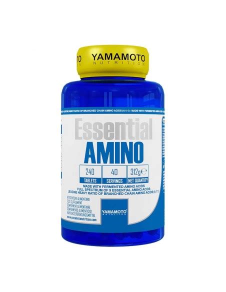 ESSENTIAL AMINO 240TABS YAMAMOTO NUTRITION KDC SUISSE