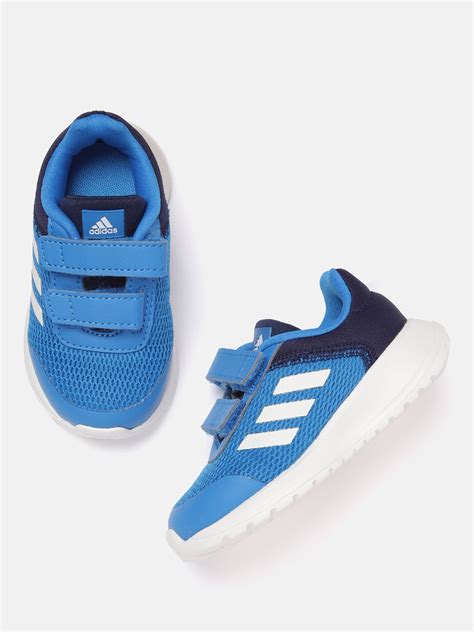 Buy ADIDAS Kids Blue Solid Woven Design Tensaur Run 2.0 CF Running Shoes - Sports Shoes for ...