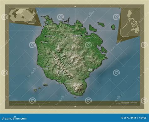 Marinduque Philippines Wiki Labelled Points Of Cities Stock