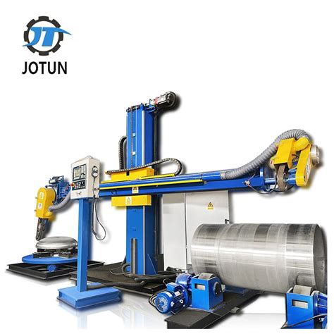 Jotun Full Automatic Stainless Steel Tank And Dish Head Timesaver Metal