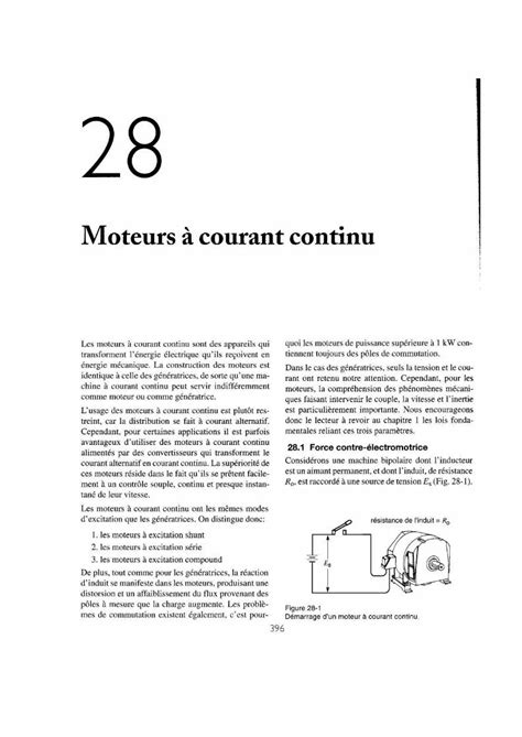 PDF 8636938 Moteurs A Courant Continu Cours Et Exercices DOKUMEN TIPS