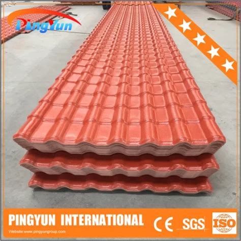 Tejas Termoacustica Upvc Plastic Roofing Sheet Plain Roof Tiles