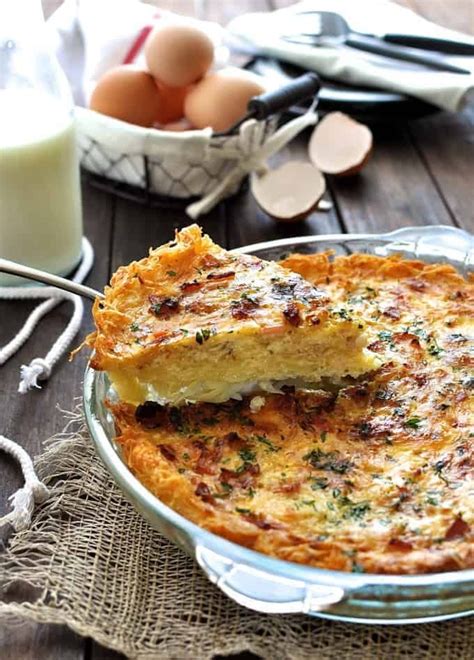 Hash Brown Crust Quiche Lorraine RecipeTin Eats