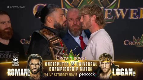 BREAKING Roman Reigns Vs Logan Paul Confirmed For WWE Crown Jewel