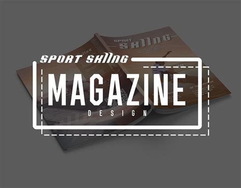 sports magazine design on Behance