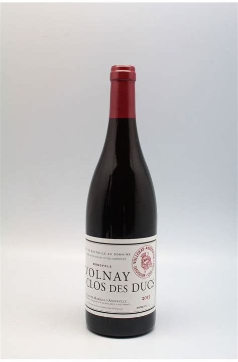 Marquis D Angerville Volnay Er Cru Clos Des Ducs