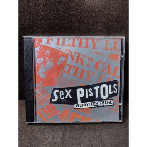 Cd Sex Pistols Filthy Lucre Live Shopee Brasil