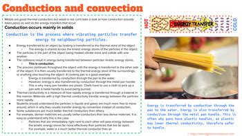 Conduction And Convection (Solids, Liquids, Gases, Radiators) | TPT