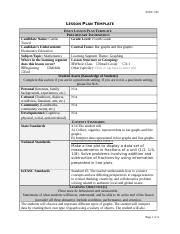 EDUC225LessonPlan2CaitlinTweed Docx EDUC 225 LESSON PLAN TEMPLATE