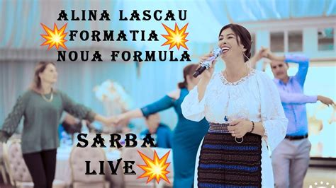 ALINA LASCAU SI FORMATIA NOUA FORMULĂ Cel mai frumos colaj SARBA LIVE