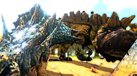 ARK Survival Evolved MONSTER HUNTER UPDATE NEW URAGAAN LAGIACRUS