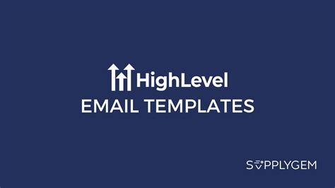 GoHighLevel Email Templates Full List 2025