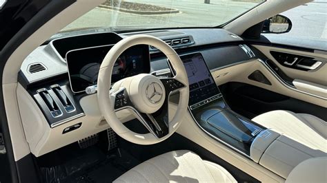 Mercedes S Class 2022 Interior Rear