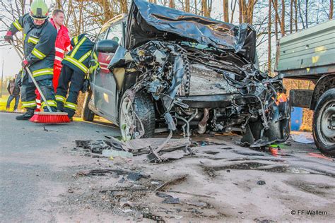 Verkehrsunfall Mit Drei Verletzten Personen Bezirk Grieskirchen