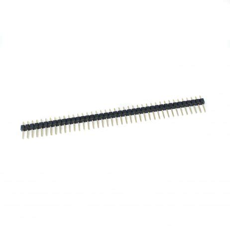 2 54mm 140 Pin Male Single Row Straight Short Header Strip Pack Of 3