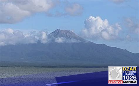 23 Volcanic Earthquakes Naitala Sa Bulkang Bulusan