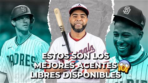 LOS MEJORES AGENTES LIBRES QUE AUN ESTAN DISPONIBLES PARA 2023 EN MLB