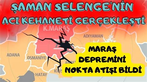 Aman Selenge Kahramanmara Deprem N Nokta Ati I B Ld Hatay