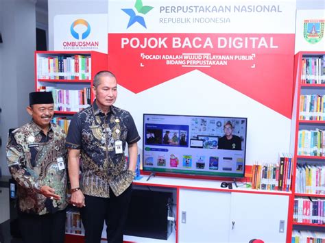 tingkatkan minat baca kudus luncurkan pondok baca digital pemerintah