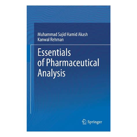 Essentials of Pharmaceutical Analysis - Books Clock