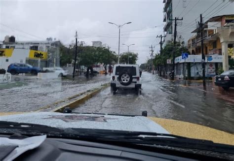 Reportan Saldo Blanco Hasta El Momento Tras Las Lluvias En Canc N