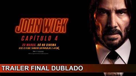 John Wick 4 Baba Yaga 2023 Trailer Final Dublado Youtube