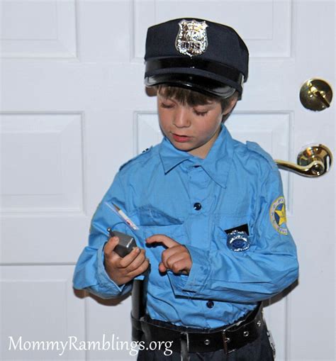 Costume Discounters, Kids Junior Police Costume Review!!! | Mommy Ramblings