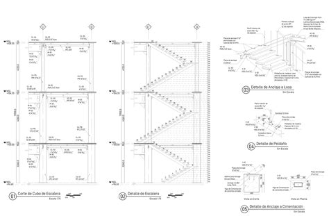 Detalles Constructivos De Escaleras