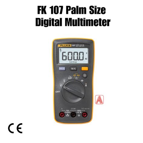 FLUKE 107 Palm Sized Digital Multimeter Original Lazada