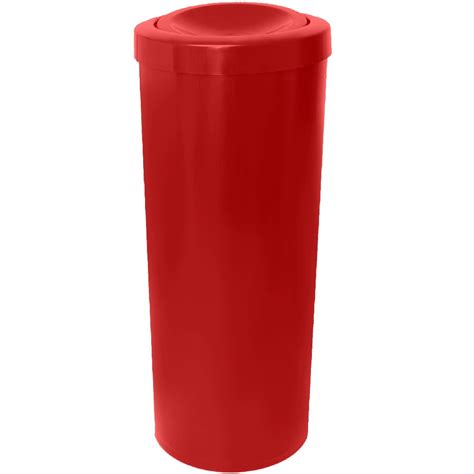 Cesto De Lixo Vermelho De L Tampa Flip Top Lar Plasticos