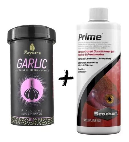 Kit Ra O Poytara Garlic G Seachem Prime Ml Mercadolivre