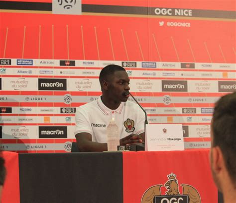 Jean Victor Makengo présentation de la deuxième recrue de l OGCN