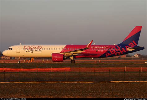 A6 Wzd Wizz Air Abu Dhabi Airbus A321 271nx Photo By Philipp Schütz