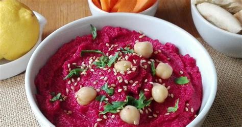 Hummus De Remolacha Recetas F Ciles Reunidas