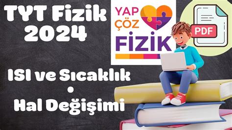 22 TYT FİZİK ISI VE SICAKLIK Hal Değişimi 2024 tytfizik