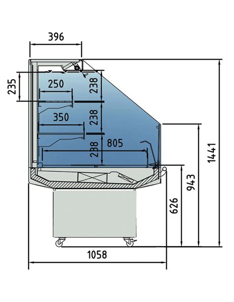 Isla Expositora Refrigerada CORECO CVIS 9 125 2E Oferta Y Precio