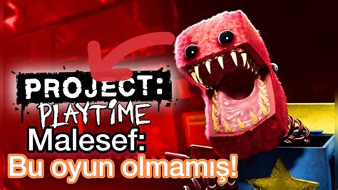 PROJECT Playtime Çıktı Bu Oyun Olmamış YouTube