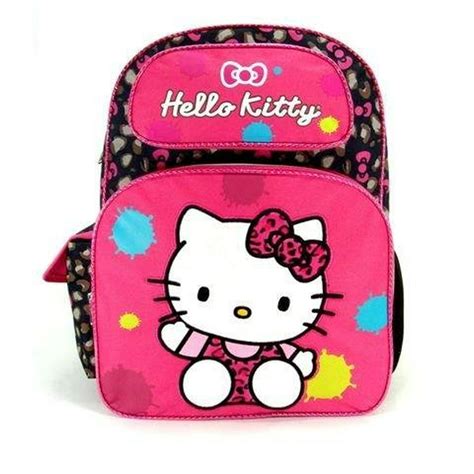 Hello Kitty Backpack Hello Kitty Color Splash Pink 16 School Bag