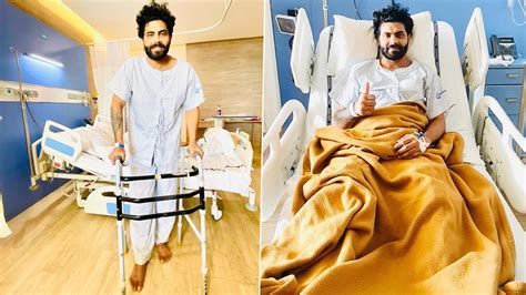 Ravindra Jadeja Knee Surgery Update रवींद्र जडेजा की घुटने की सर्जरी