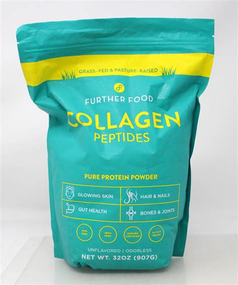 Further Food Collagen Peptides Pure Protein Powder 32 Ounce