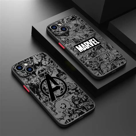 Capa De Telefone Transl Cido Para Apple IPhone Marvel Homem Aranha