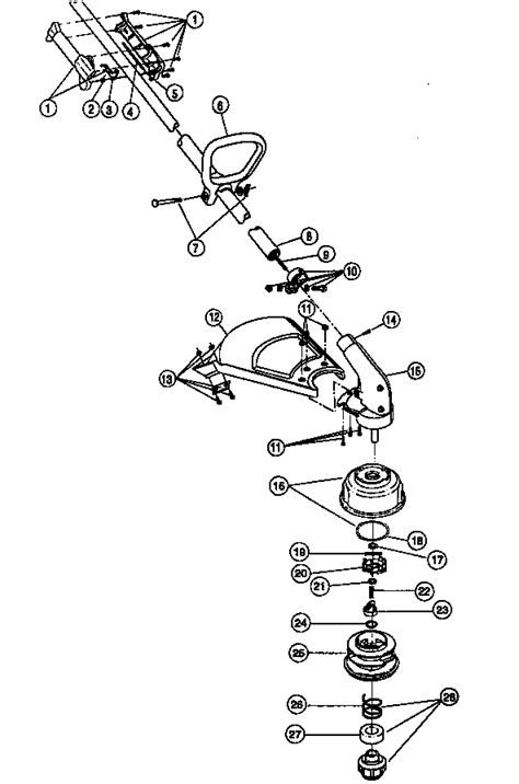 Ryobi String Trimmer Parts Diagram Download