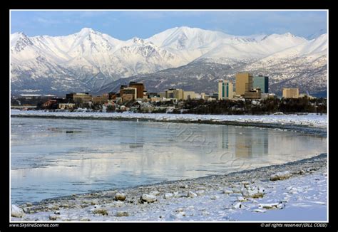 Anchorage Alaska Skyline Fine Art Photo Unframed Print - Etsy