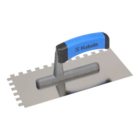 Kubala Stainless Steel Soft Grip Tiling Trowels | Pro Tiler Tools