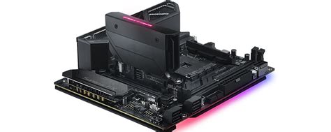 Близится релиз Mini Dtx платы Asus Rog Crosshair Viii Impact