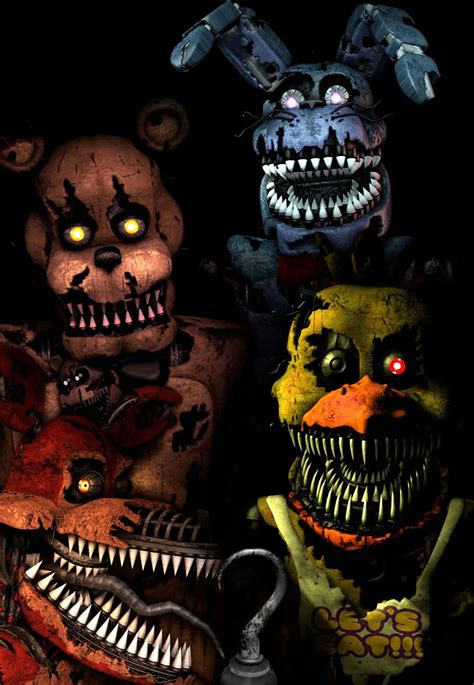 Download Five Nights At Freddys Monster Iphone Wallpaper