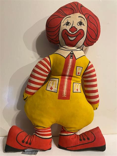 Sold At Auction: A Vintage Ronald McDonald Plush Toy | lupon.gov.ph