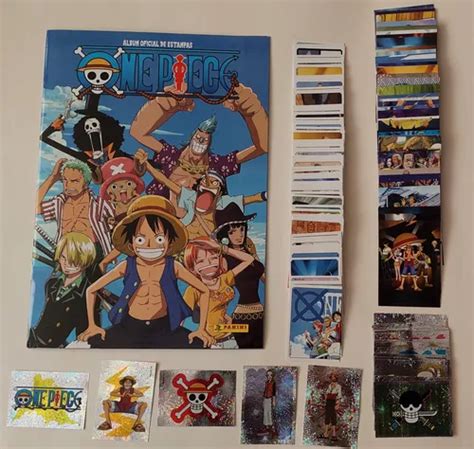 Album De Estampas One Piece Completo A Pegar Pasta Suave Meses Sin