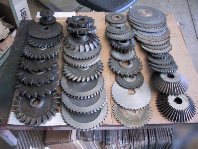 Big lot horizontal milling machine cutters slitting saw