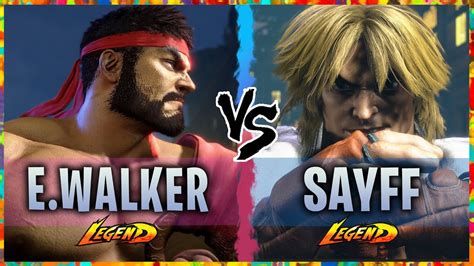 Sf Part Ryu Endingwalker Vs Ken Sayff Street Fighter